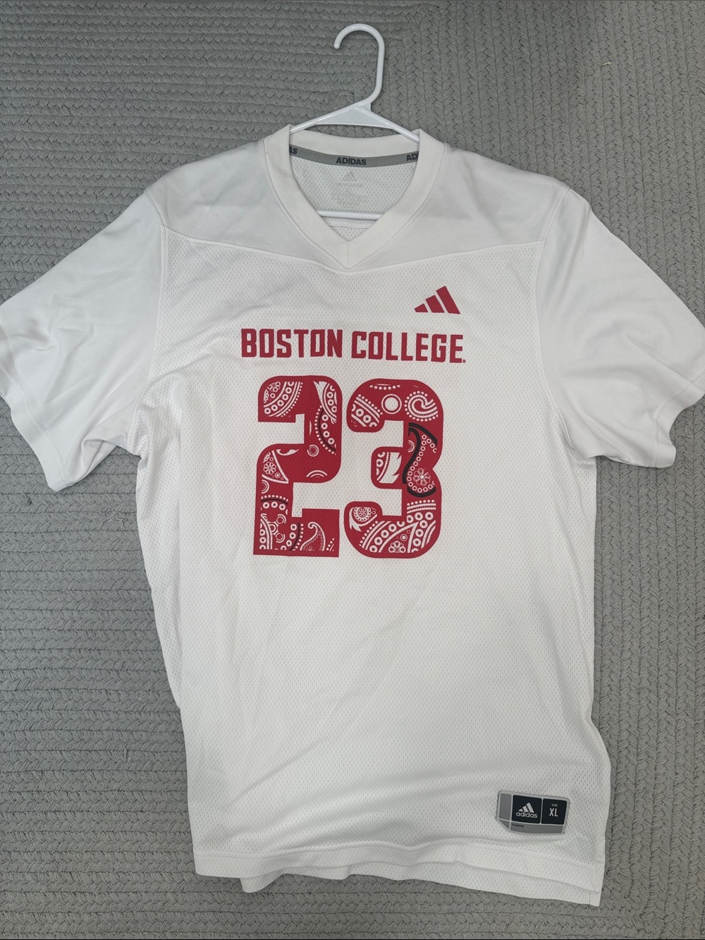 Boston College Red Bandana Jersey